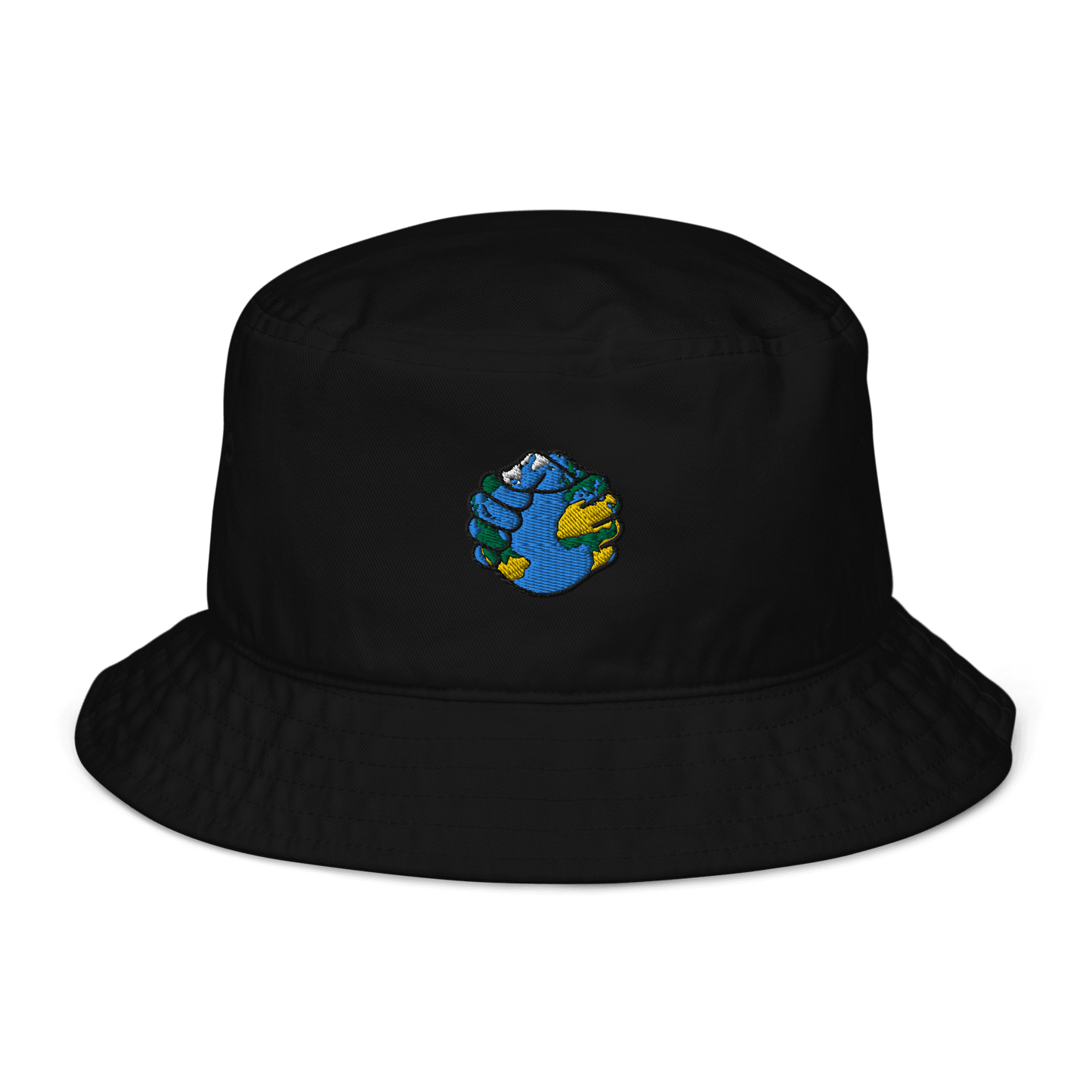 The Homie's World Embroidered Organic Bucket Hat - The Homies Brand