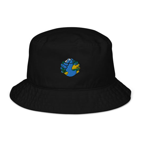 The Homie's World Embroidered Organic Bucket Hat - The Homies Brand