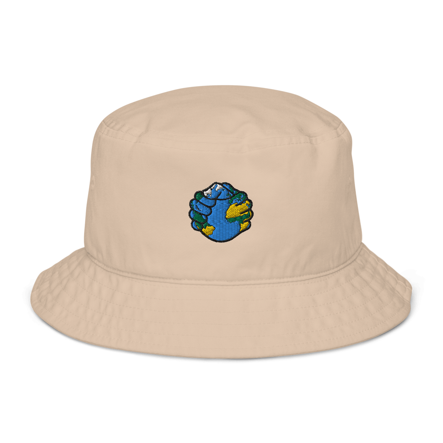 The Homie's World Embroidered Organic Bucket Hat - The Homies Brand
